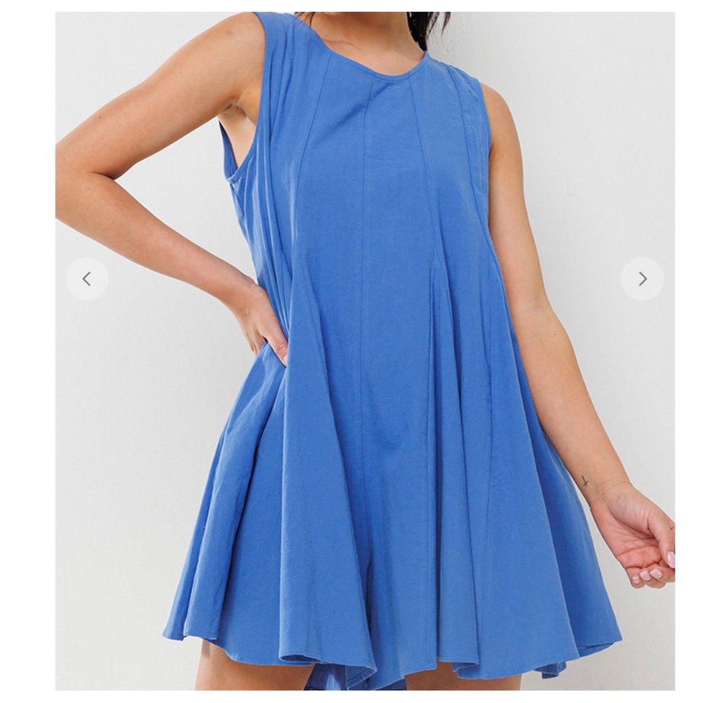 19 Boho Chic Linen Pleated Romper